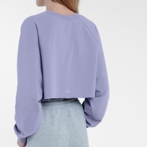 ALO double take cropped sweatshirt